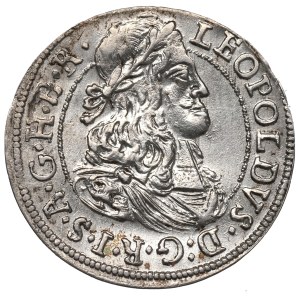 Austria, Leopold I, 3 kreuzer 1676, Hall