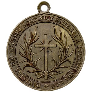 1879, Medal Commemorating the 800th Anniversary of the Death of St. Stanislaus