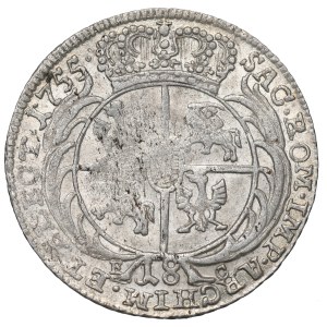 Germany, Saxony, Friedrich August II, 18 groschen 1755