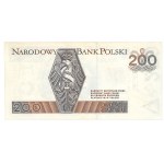 Third Polish Republic, 200 złoty 1994, AN series, DESTRUKT without main print