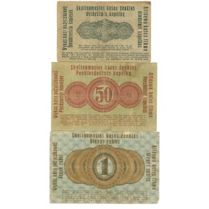 Poznań, set of 3 banknotes