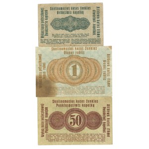Poznań, set of 3 banknotes