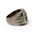 Signet ring with a coat of arms - 19th century