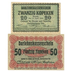 Poznań, zestaw 2 banknotów