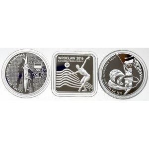 Third Republic of Poland, Set of 10 zlotych Coins, 2016–21