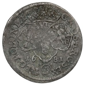 John III Sobieski, 6 groschen 1681, Bromberg