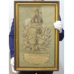 Patriotic Drawing by Józef Wojnarowski, 1894