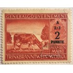 GENERALGOUVERNEMENT. Trinkbranntwein. Vodka. Prämien Marke.