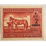 GENERALGOUVERNEMENT. Zigaretten. Cigarettes. Prämien Marke.