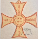 Long live Independence. Long live Pilsudski. 29 XI 1916.