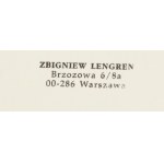 Zbigniew Lengren (1919 Tula, Russia - 2003 Warsaw), Carolers, illustration