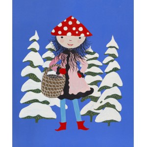 Zdzisław Witwicki (1921 - 2019), Nano Halabala, progetto di illustrazione del calendario