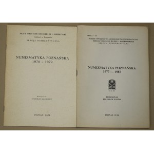 Poznan Numismatics 1970-72 and 1977-87
