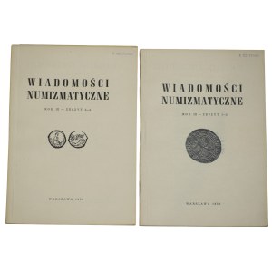 Wiadomości Numizmatyczne 1959