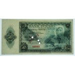 ABNCo, 50 gold 1939 - SPECIMEN - 00000 - PMG 58 EPQ