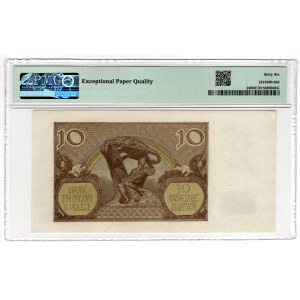 10 złotych 1940, seria K - PMG 66 EPQ
