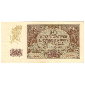 10 złotych 1940, seria A