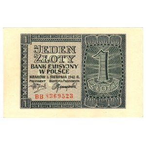 1 złoty 1941, seria BB