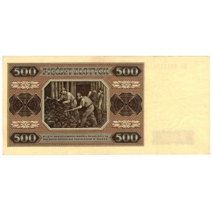 500 zloty 1948, series AY