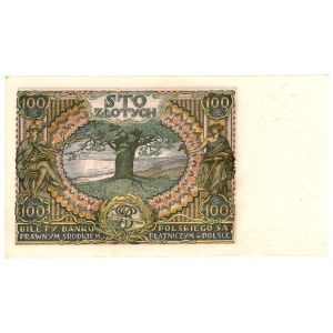 100 złotych 1934, seria BJ.
