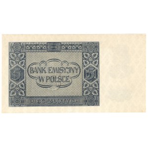 5 złotych 1941, seria AF - ostatnia seria emisji