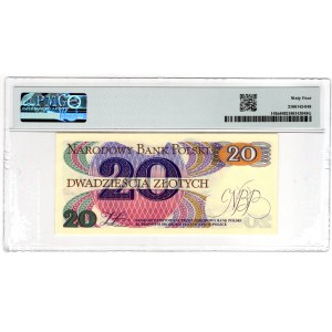 20 złotych 1982, seria W - PMG 64