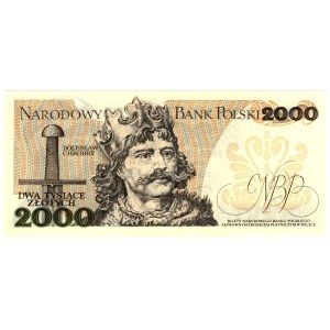 2,000 zloty 1979, series U
