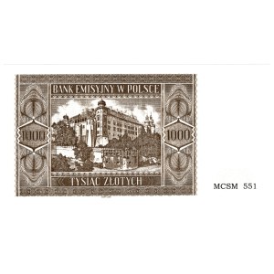 1 000 złotych 1941, Krakowiak - MCSM 551