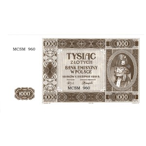 1,000 zl 1941, Krakowiak - MCSM 960