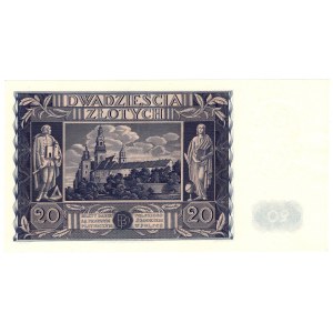 20 złotych 1936, seria CZ