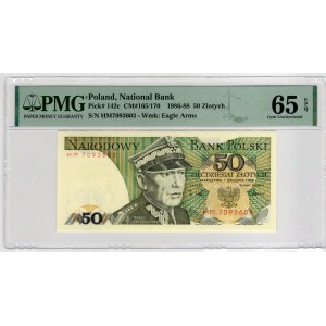 50 złotych 1988, seria HM - PMG 65 EPQ