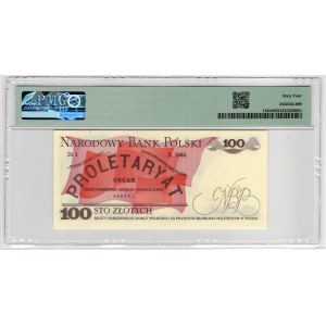 100 zloty 1986, serie PF - PMG 64