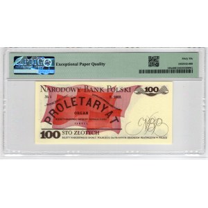 100 złotych 1986, seria PH - PMG 66 EPQ