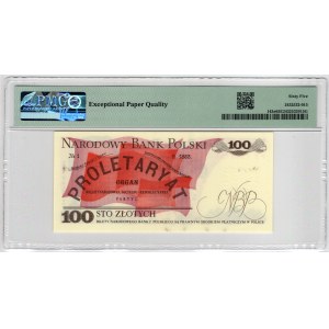 100 złotych 1988, seria PZ - PMG 65 EPQ