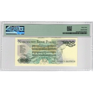 5,000 PLN 1988, series DD - PMG 64