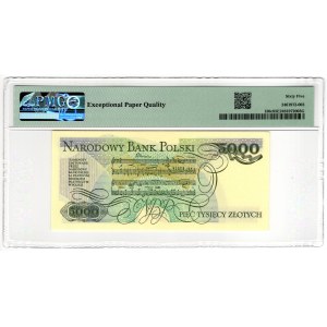 5,000 PLN 1988, CS series - PMG 65 EPQ