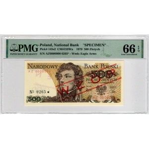 500 Gold 1979, AZ Series - PMG 66 EPQ, MODEL No. 0265