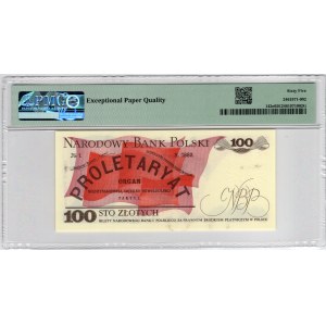 100 złotych 1988, seria PZ - PMG 65 EPQ