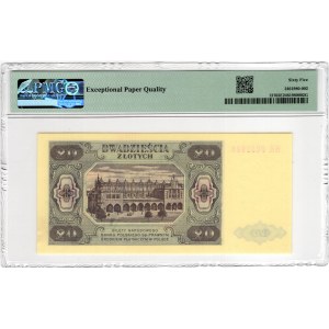 20 gold 1948, HR series - PMG 65 EPQ