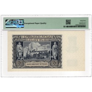 20 gold 1940, series O - PMG 65 EPQ