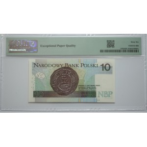 10 złotych, 2016, seria BA - PMG 66 EPQ