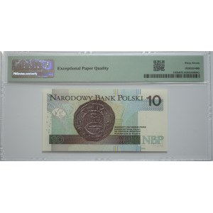 10 złotych, 2016, seria BD - PMG 67 EPQ