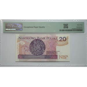 20 złotych, 2012, seria AA - PMG 64 EPQ