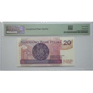20 złotych, 2012, seria AD - PMG 67 EPQ