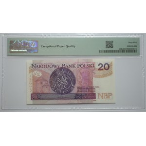 20 złotych, 2016, seria BD - PMG 65 EPQ