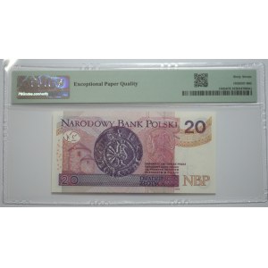 20 złotych, 2016, seria BW - PMG 67 EPQ