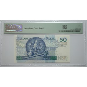 50 złotych 2012, seria AC - PMG 66 EPQ