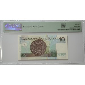 10 złotych, 2012, seria AH - PMG 66 EPQ