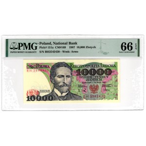 10,000 Gold 1988, Series BH - PMG 66 EPQ