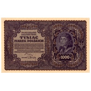 1 000 marek polskich 1919, II Serja K